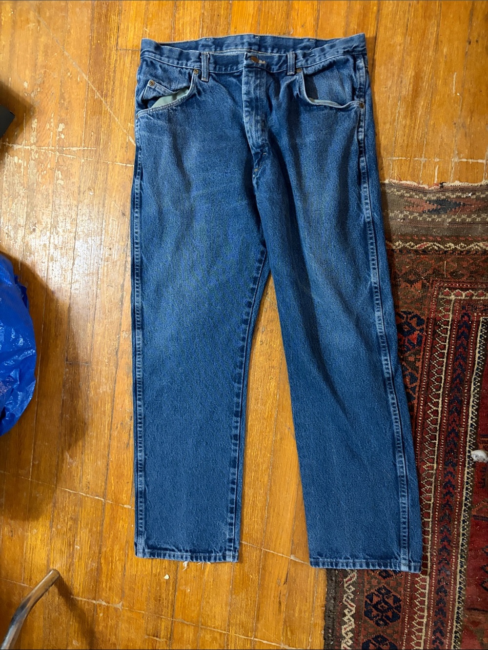 Men's Classic Blue Denim Jeans